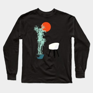 Minimalist Abstract Nature Art #27 Indoor Plant Long Sleeve T-Shirt